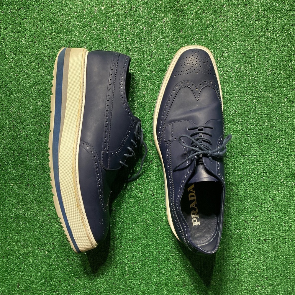Prada platform Oxford shoes
